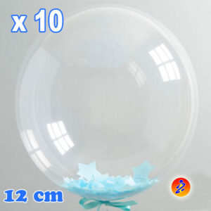 Bubble 5 pollici bobo balloon offerta 10 pezzi in pvc per gonfiaggio a elio o aria