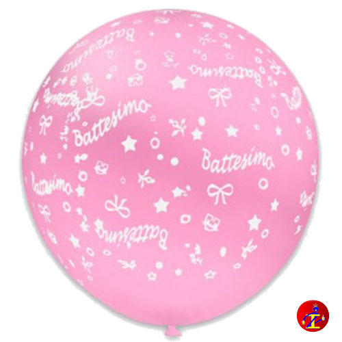 PALLONCINO 80CM – 1PZ – STAMPA BATTESIMO BIMBA 32″ – Palloncini On Line