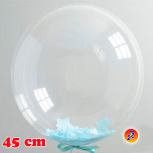 Bubble 18 pollici bobo balloon offerta 1 pezzo in pvc per gonfiaggio a elio o aria