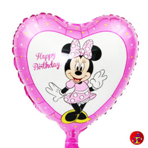 Palloncino Minnie 1° Compleanno Orbz Mylar 3d Cm.38 X Cm.40 – C'era Una  Volta