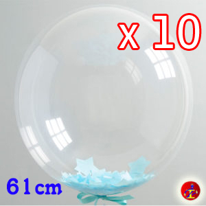 Pallncino bubble effetto vetro 61cm