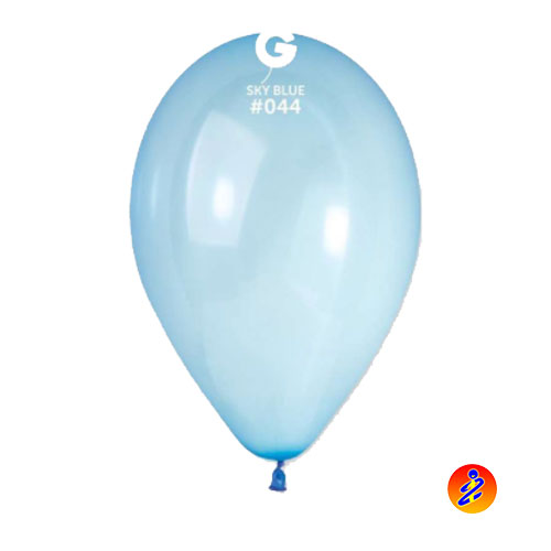 PALLONCINI 33cm CRYSTAL RAINBOW BLU 13″ 50pz – Palloncini On Line