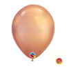 Palloncino Qualatex Chrome colore Rose Gold