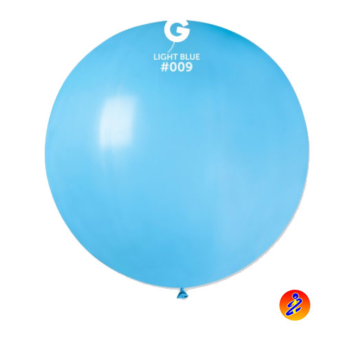 PALLONCINO GIGANTE CELESTE 42″ (111cm) – Palloncini On Line