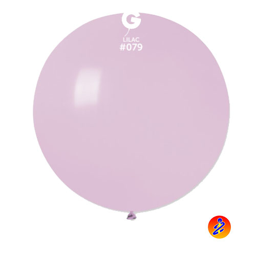 PALLONCINO 80CM - 1PZ - LILLA CHIARO 32