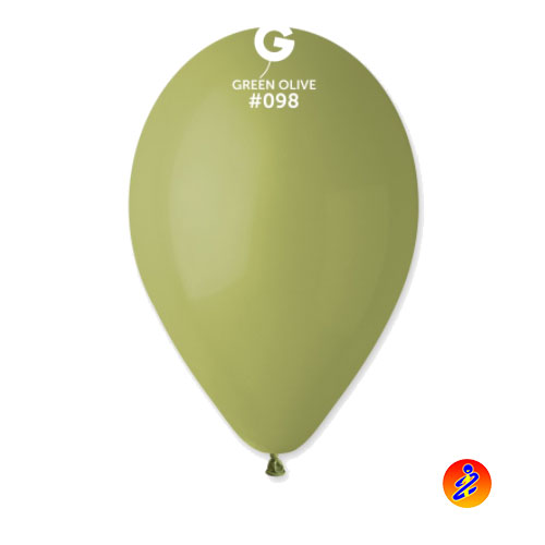 PALLONCINI 30CM - SALVIA / VERDE OLIVA 12 25pz