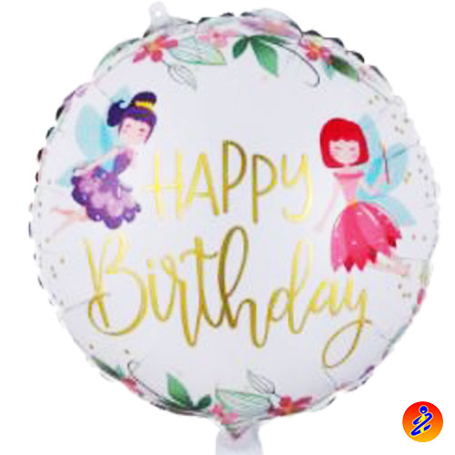 Palloncini metal happy birthday 45cm