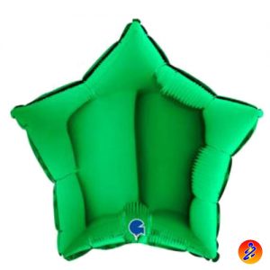 stella verde palloncino mylar grabo