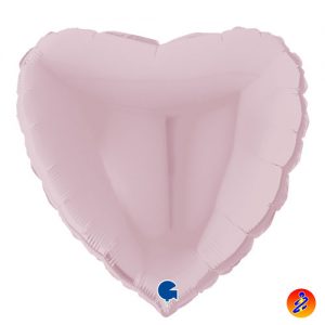 palloncini a cuore rosa