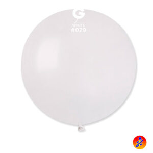 palloncino bianco metallizzato grande