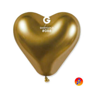 palloncini cuore oro