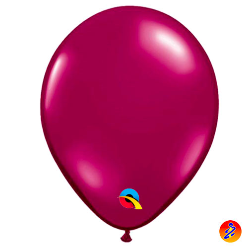 PALLONCINI QUALATEX JT BURGUNDY - Color BORDEAUX 11 100pz