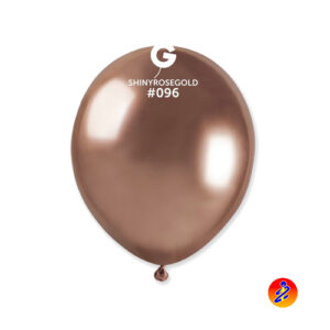 palloncini gemar shiny rosa gold