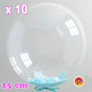 Bubble 10 pollici bobo balloon offerta 10 pezzi in pvc per gonfiaggio a elio o aria