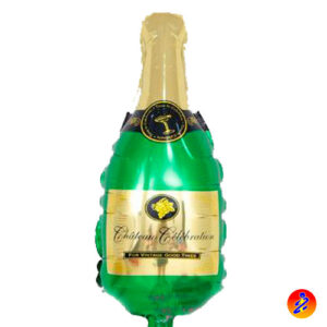 bottiglia di spumante palloncino mylar supershape