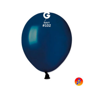 palloncino 5 pollici gemar color blu navy blu scurissimo