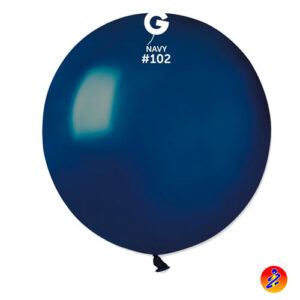 palloncino 19 pollici gemar color blu navy blu scurissimo