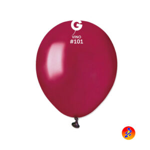 palloncino 5 pollici gemar color vino rosso scuro